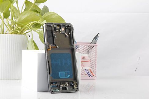 OLED for Samsung Galaxy S21 4G/5G Screen Replacement for Samsung S21 5G LCD Display G991 SM-G991U G991W LCD Digitizer Touch Assembly Black مع إطار (مع وظيفة البصمة) in Saudi Arabia