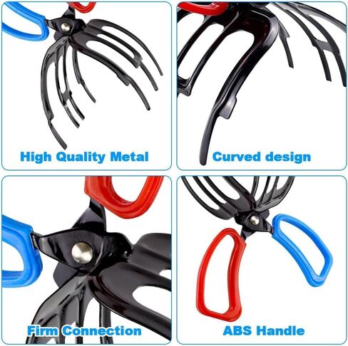 3 Claws Fish Gripper,Fishing Pliers Gripper,Multifunctional Non-Slip Metal Fishing Pliers Gripper Fish Control Clamp,Fish Grabber Tool for Catch Most Freshwater Fish Fishing Accessories. in Saudi Arabia