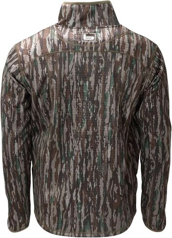 Banded 1/4 Zip Mid Layer Fleece Pullover-Timber-XL in Kuwait