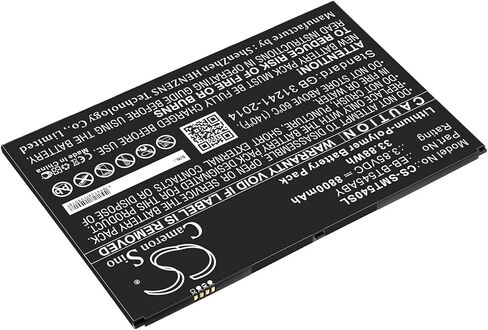 بطارية استبدال KCDE لـ Samsung SM-T540 ، SM-T545 ، SM-T547 ، Tab Active Pro ، Tab Active Pro 10.1 in Saudi Arabia