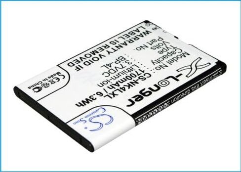 Replacement Battery Compatible for N810 Internet Tablet E72 (1700mAh/3.7V), BP-4L Battery in Saudi Arabia