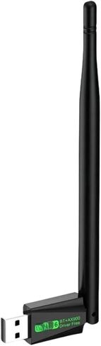 BIIuetuoth 5.4 VVi- Fii USB Adaptier 2.4GHZ+5GHZ Dual Band VVi- Fii 900Mbps High-Speed Wirreless Card Signal Adaptier Compatible with Computer PC Laptop in Saudi Arabia