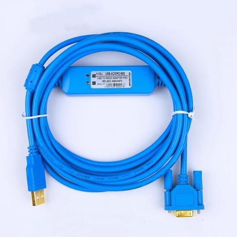 for USB-AC30R2-9SS Programming Cable Touch Screen A970 985GOT Data Cable Download Cable Blue in Saudi Arabia