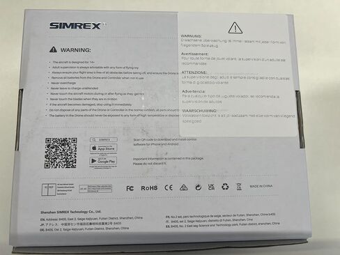 Drone With 1080P FPV Camera for Adults - Quadcopter Drone with Hover Stable, Foldable Mini Drones With One Key Start, Waypoint Fly, Headless Mode, Auto-Follow, 3D Flip, 3 Speeds, 2 Batteries, Easy for Beginners in Kuwait