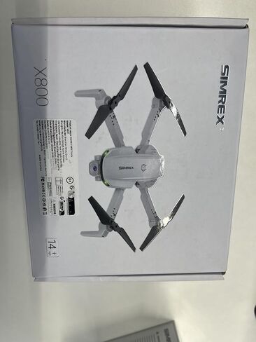 Drone With 1080P FPV Camera for Adults - Quadcopter Drone with Hover Stable, Foldable Mini Drones With One Key Start, Waypoint Fly, Headless Mode, Auto-Follow, 3D Flip, 3 Speeds, 2 Batteries, Easy for Beginners in Kuwait