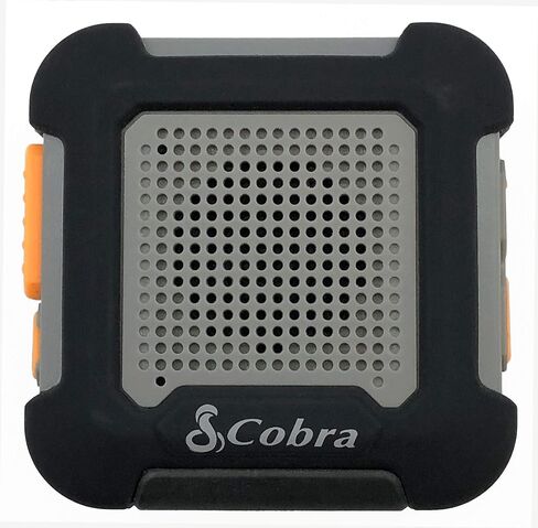 Cobra ACT220B Chat Tag Rock Wearable Walkie Talkies - Waterproof, Hands Free, Rechargeable, Long Range 12-Mile Two Way Radio Set (2 Pack) in Saudi Arabia