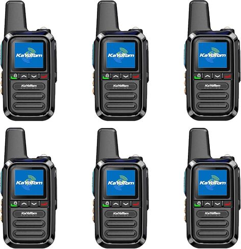 （Nationwide） Unlimited Range Radios Walkie Talkies Long Range – Lifetime Free Two Way Radios Clear Voice LED Flashlight Rechargeable for Business Outdoor Security in Saudi Arabia