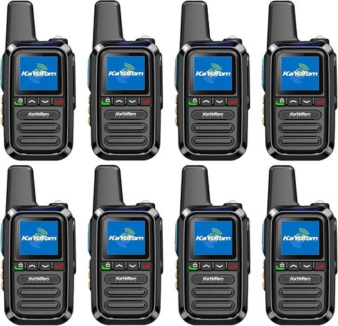 （Nationwide） Unlimited Range Radios Walkie Talkies Long Range – Lifetime Free Two Way Radios Clear Voice LED Flashlight Rechargeable for Business Outdoor Security in Saudi Arabia