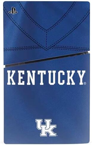 Skinit Decal Gaming Skin Compatible with PS5 Slim Disk Bundle - Officially Licensed University of Kentucky UK Wilcats Mascot Design in Saudi Arabia
