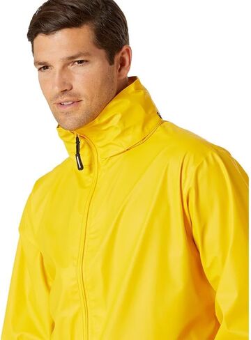 Helly-Hansen Voss Waterproof Rain Jackets for Men Featuring Full Stretch Fabric and Adjustable Hood that Packs into Collar in Saudi Arabia
