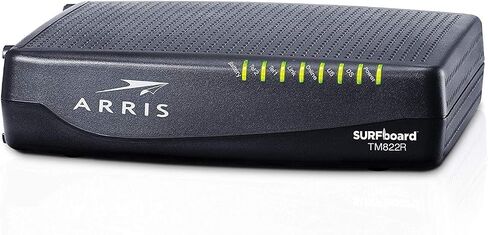 ARRIS Surfboard TM822R Docsis 3.0 8X4 Telephony Cable Internet Modem Compatible with XFINITY & More... Up to 343 Mbps (Not Wireless) (Renewed) in Saudi Arabia