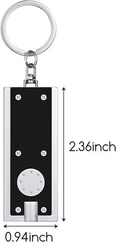 Mudder 12 Pcs Mini LED Keychains Light Torch Flashlight Key Ring Portable Key Chain Flash Light for Camping Outdoor Gift(Bright) in Saudi Arabia
