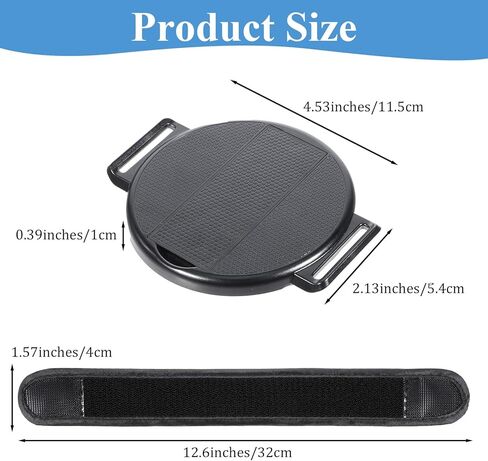 Tablet Stand with Hand Strap 360 Degree Rotating Sticky Tablet Stand Fastening Handle Grip with Adhesive Patch Multi-Angle Adjustable Universal Tablets Hand Strap Holder for All 7-11" Tablets in Saudi Arabia