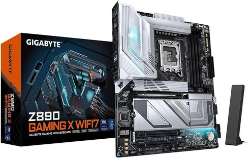 Micro Center CPU Motherboard Combo: Intel I7-14700K 20 (8p+12e) النوى حتى 5.6 جيجا هرتز معالج سطح المكتب غير المؤمن مع Gigabyte Z790 Gaming Plus AX LGA1700 ATX Motherboard in Kuwait