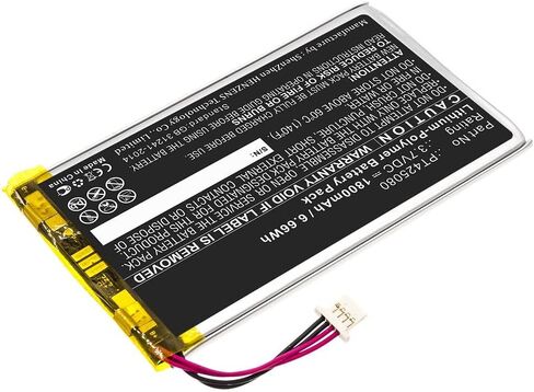 بطارية الكمبيوتر اللوحي الرقمي التآزر ، متوافقة مع جهاز الكمبيوتر اللوحي RCA PT425080 ، (LI-POL ، 3.7 فولت ، 1500 مللي أمبير في الساعة) ، بديل لبطارية RCA PT425080 in Saudi Arabia