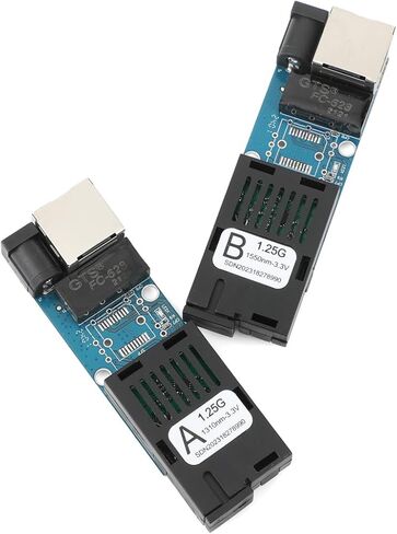 1 زوج MINI GIGABIT Ethernet Media Converter Transceiver- 10/100/1000 ميغابت في الثانية ، وضع واحد يصل إلى 3km ، RJ45 إلى منفذ الألياف SC (UPC/APC) ، وسرعة الألياف 1.25G in Kuwait