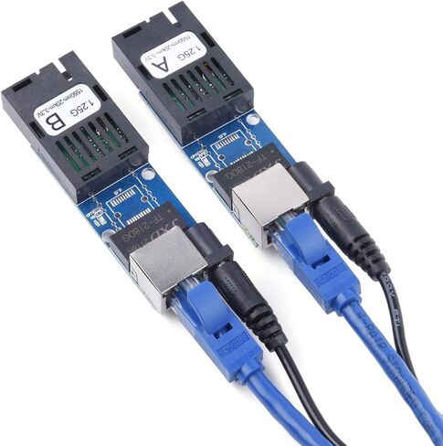 1 زوج MINI GIGABIT Ethernet Media Converter Transceiver- 10/100/1000 ميغابت في الثانية ، وضع واحد يصل إلى 3km ، RJ45 إلى منفذ الألياف SC (UPC/APC) ، وسرعة الألياف 1.25G in Kuwait