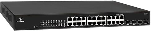 EX19244 SMART المدارة على مدار 24 منفذ Gigabit Poe Ethernet Switch in Kuwait