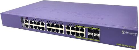 Extreme Networks 16533 Summit X440-G2-24p-10GE4 Ethernet Switch (Renewed) in Saudi Arabia