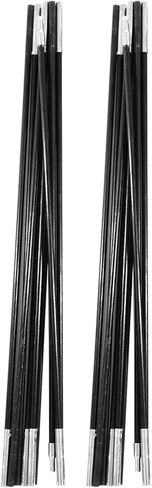 Trail Replacement Parts Trail Tent Replacement Poles Tent Poles Replacement Fiberglass Tent Pole 4.9M Camping Tent Pole Bars Kit for Spare Replacement, 9 Section Tent Support Rods Suitable in Saudi Arabia