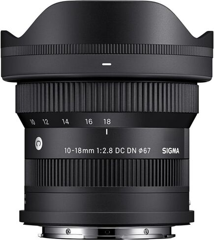 Sigma 10-18mm f/2.8 DC DN Contemporary Lens for FUJIFILM X Bundle, Includes: SanDisk 128GB Extreme PRO SDXC Memory Card, UV Protection Filter, Lens Cleaning Kit and More (7 Items) in Saudi Arabia