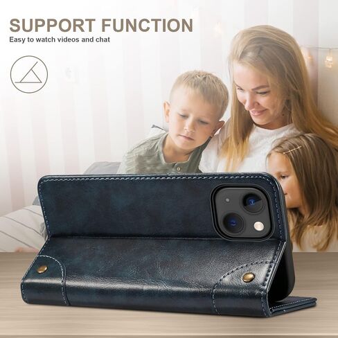 SINIANL Compatible with iPhone 15 Pro Max Case Wallet, Flip Cover with Magnetic Kickstand, Credit Card Holder, Leather Folio Case for iPhone 15 Pro Max Brown in Saudi Arabia
