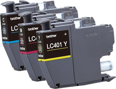 Brother Genuine LC401Y Standard-Yield Yellow Ink Cartridge in Saudi Arabia