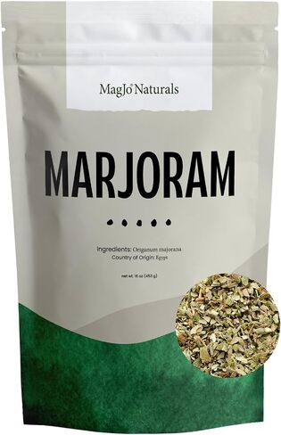 MagJo Naturals, Hawthorn Leaf and Flower (1 Pound), Wild-Crafted, Cut and Sifted, Dried Loose Leaf, Makes crisp cup of Hawthorn Tea, Hawthorn Leaves and Herb, Leaves Herbal Tea (Crataegus) in Saudi Arabia