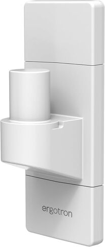 Ergotron – LX Pro Standard Base with 2-Piece Desk Clamp Conversion Kit – Add-on for LX Pro Wall Monitor Arms, White in Saudi Arabia