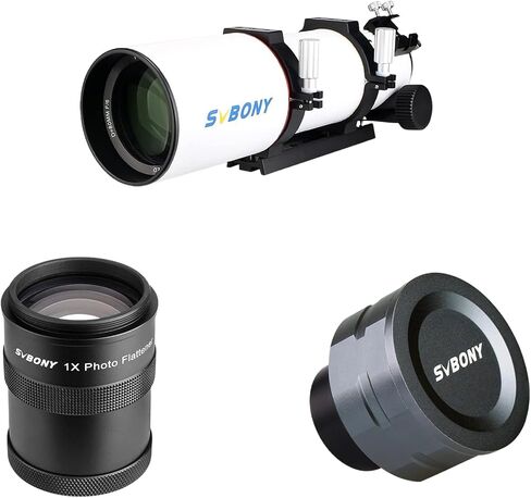 SVBONY SV550 80mm APO Telescope with SV209 1.0X Field Flattener&SV105 Telescope Camera in Saudi Arabia