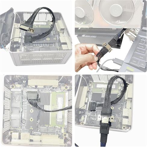 Laptop eGPU Bracket External Expansion Device Connection to Hosts Through M2OC1B Adapter Cable PCIE4.0X4 64G in Saudi Arabia