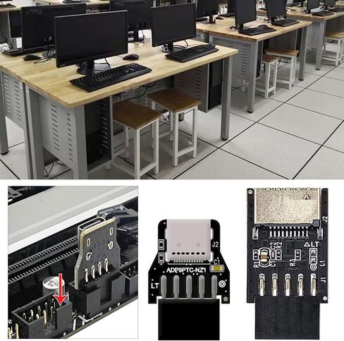 USB 2.0 9pin to USB C محول الاتصال USB2.0 in Saudi Arabia