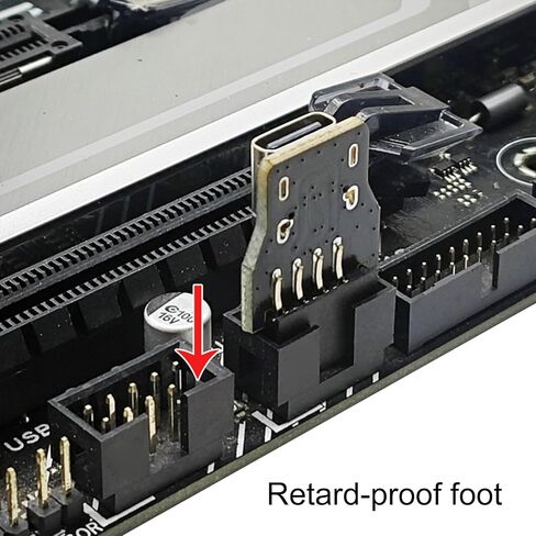 USB 2.0 9pin to USB C محول الاتصال USB2.0 in Saudi Arabia