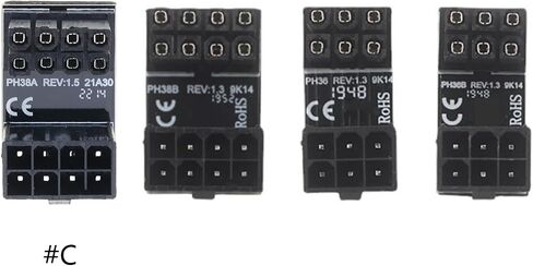PCIE فعال 8Pin 180 درجة محول توصيل الطاقة لبطاقة الرسومات المبسطة. in Saudi Arabia