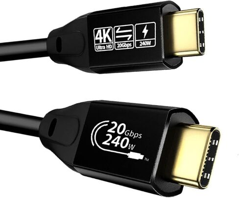 كابل الشحن السريع USB C 3.2 ، سرعة 20 جيجابت في الثانية ، إخراج فيديو 4K60Hz للاستخدام المهني والوسائط المتعددة in Saudi Arabia