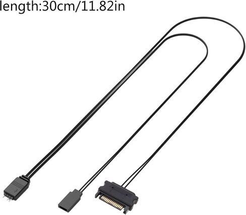 Motherboards ARGB SYNC Splitters, 5V 3Pin ARGB SYNC HUB Transfer Extension Cable in Saudi Arabia