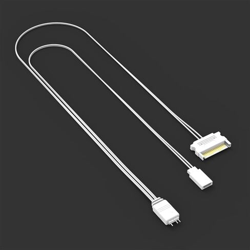 Motherboards ARGB SYNC Splitters, 5V 3Pin ARGB SYNC HUB Transfer Extension Cable in Saudi Arabia