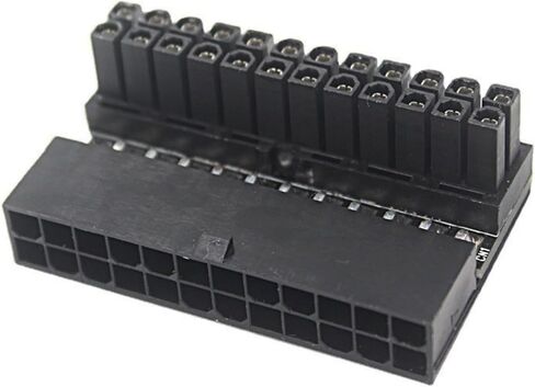 90 درجة محول الطاقة ATX24Pin محول ATX24PIN الزاوية الصحيح لاتصال طاقة سطح المكتب على سطح المكتب in Saudi Arabia