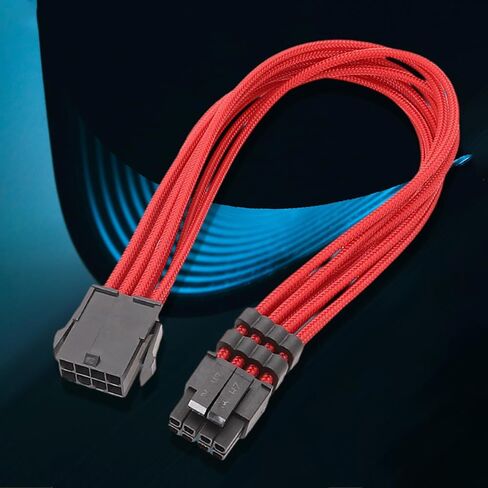 وحدة المعالجة المركزية 8pin ذكر إلى 8pin أنثى محول الطاقة محول تمديد كابل CPU 8pin إلى 8pin PSUS خط 30 سم 18AWG in Saudi Arabia