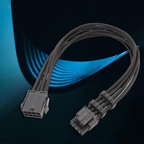 وحدة المعالجة المركزية 8pin ذكر إلى 8pin أنثى محول الطاقة محول تمديد كابل CPU 8pin إلى 8pin PSUS خط 30 سم 18AWG in Saudi Arabia