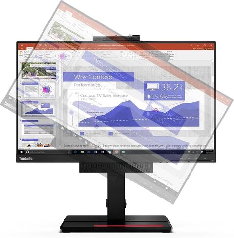 Lenovo ThinkCentre Tiny -in -One 24 Gen 4 23.8 "شاشة LCD كاملة HD - 16: 9 - أسود - 24" - تقنية التبديل في الطائرة (IPS) - 1920 × 1080-16.7 مليون لون - 250 NIT - 4 مللي ثانية W in Saudi Arabia
