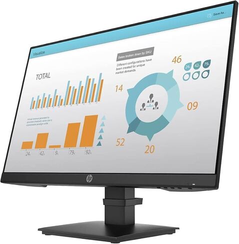 HP P24 G4 23.8" Full HD LCD Monitor - 16:9-24" Class - in-Plane Switching (IPS) Technology - 1920 x 1080-250 Nit Typical - 5 ms GTG (OD) - 60 Hz Refresh Rate - HDMI - VGA - DisplayPort in Saudi Arabia