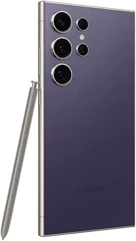 Samsung Galaxy S24 Ultra Dual SIM SM-S928B/DS SIM DUAL SIM/UK Model 12GB RAM 256 GB مصنع تخزين (Titanium Violet) in Saudi Arabia