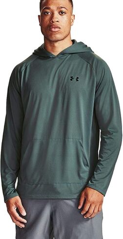 Under Armour Tech 2.0 Hoodie - Men's Mechanic Blue/Black, XS in Kuwait