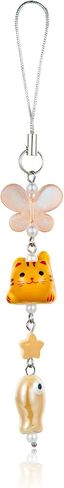 Ornaland Cat Phone Charm Cute Y2K Phone Charms Strap for Bag Purse Mobile Camera Decoration in Saudi Arabia
