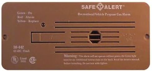 MTI Industries 30-442-P-BR Propane Alarm Brown Flush Mount 12 VDC Hard Wire in Saudi Arabia