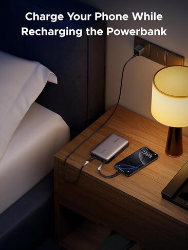 UGREEN Nexode Power Bank, 20000mAh 145W Laptop Portable Charger with Built-in USB-C Cable 72Wh Fast Charging Business Travel Battery Pack for MacBook Pro/Air/ipad/iPhone 17/Samsung S25/Dell/HP/Lenovo in Saudi Arabia