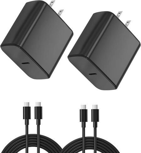 كتلة الشحن السريع من النوع C ، 45W شاحن سريع الشاحن USB C Charger Clock for Sumsung S25 Ultra/S25/S24/S23/S22/S23ULTRA/S23/S23+/S22ULTRA/S21 ، وأكثر من 2-pack】 in Kuwait