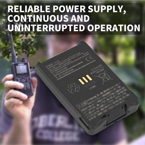 Replacement Battery for Kenwood TH-D75 TH-D74 TH-D74A TH-D74E KNB-75L KNB-74L KNB-76L KNB-75LA Radios,LI-ION 1800mAh. in Saudi Arabia