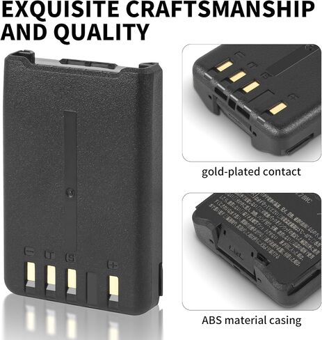 Replacement Battery for Kenwood TH-D75 TH-D74 TH-D74A TH-D74E KNB-75L KNB-74L KNB-76L KNB-75LA Radios,LI-ION 1800mAh. in Saudi Arabia